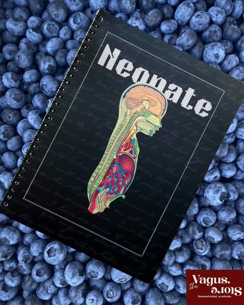 Embryology Inspired Spiral Notebook